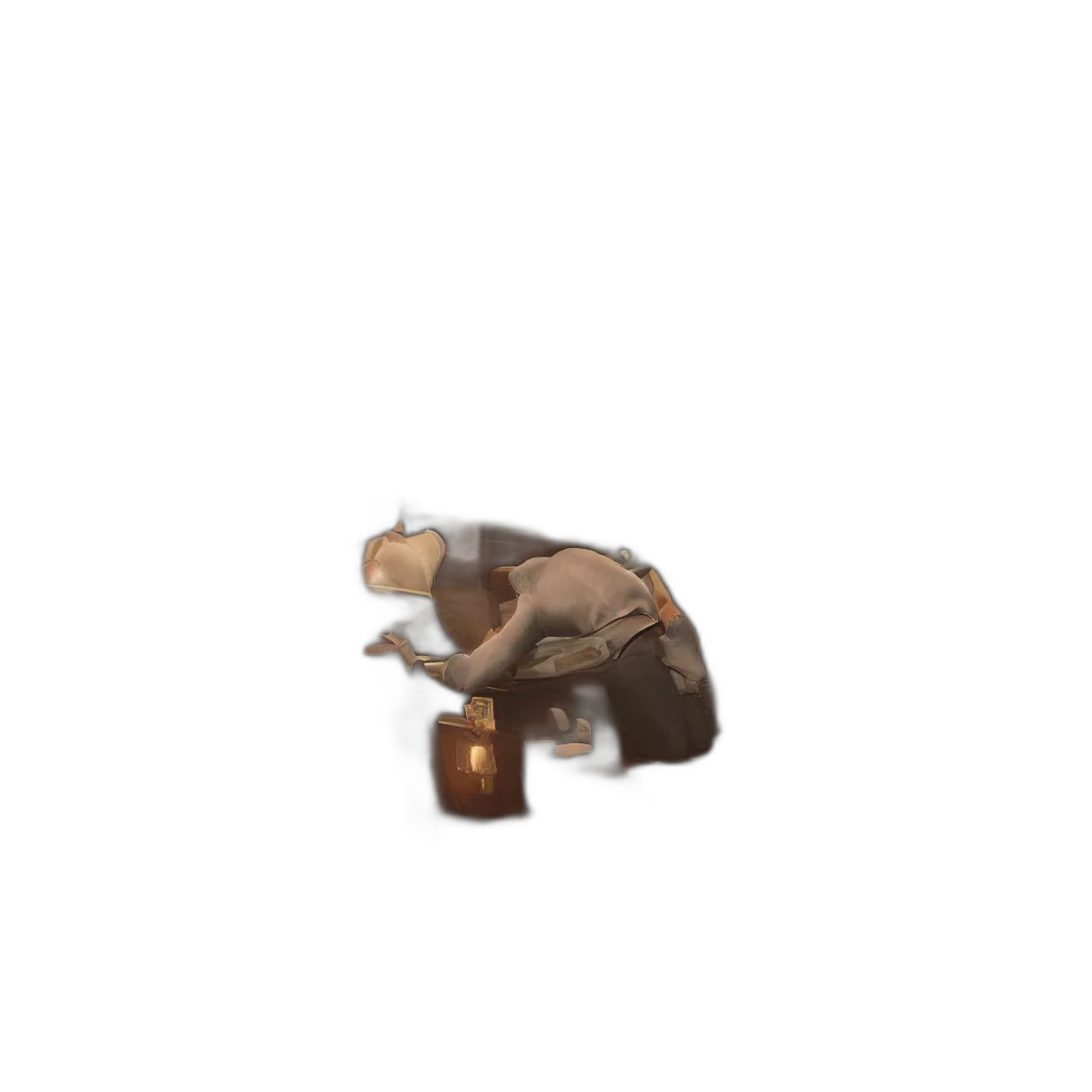 furniture, animal, hat, creature transparent PNG cut-out