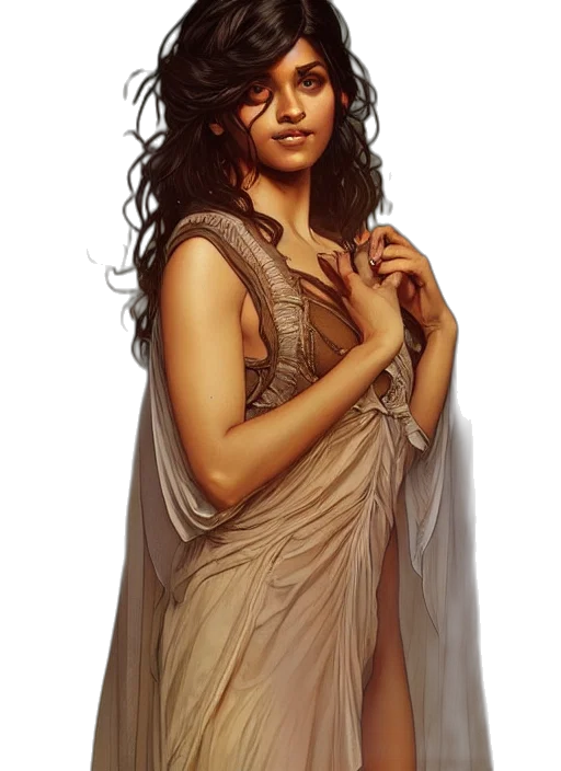 dress, fantasy art, concept art, photorealistic transparent PNG cut-out