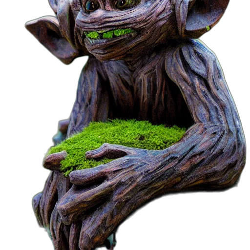 creature, staff, tree, animal transparent PNG cut-out