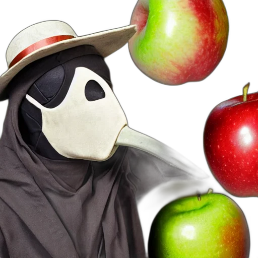 mask, hat, jacket, concept art transparent PNG cut-out