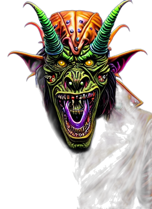 mask, creature, face, dragon transparent PNG cut-out