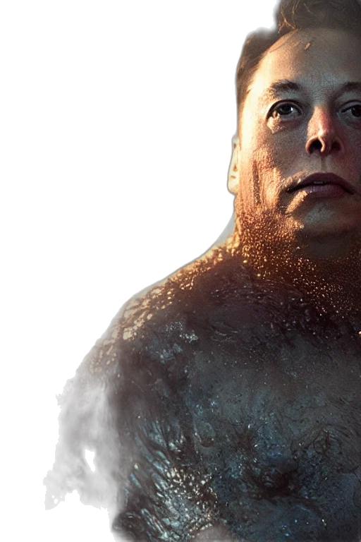 face, concept art, photorealistic, 3d render transparent PNG cut-out
