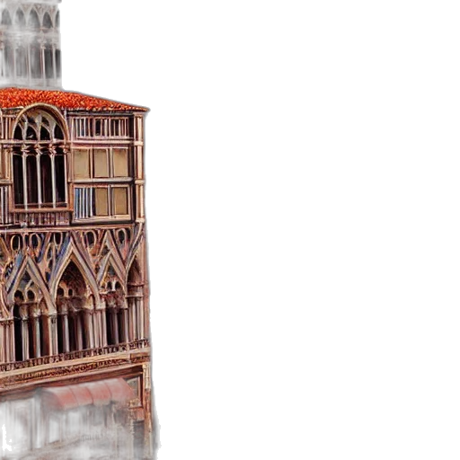 building, 3d render, photorealistic, concept art transparent PNG cut-out