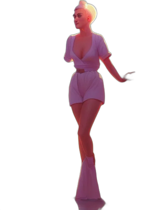 dress, staff, robot, creature transparent PNG cut-out