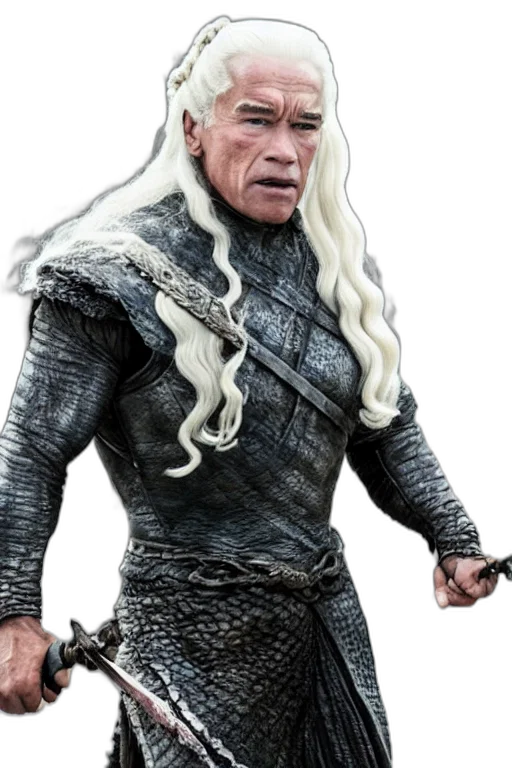 dragon, hair, staff, fantasy art transparent PNG cut-out