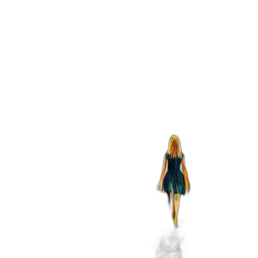 dress, robot, staff, jewelry transparent PNG cut-out