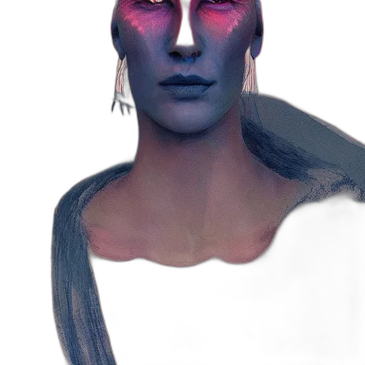 mask, face, creature, robot transparent PNG cut-out