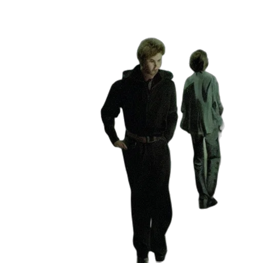 jacket, staff, robot, 3d render transparent PNG cut-out