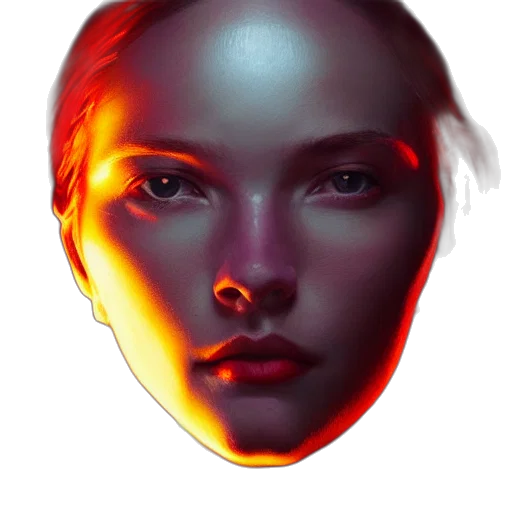 face, mask, robot, jewelry transparent PNG cut-out