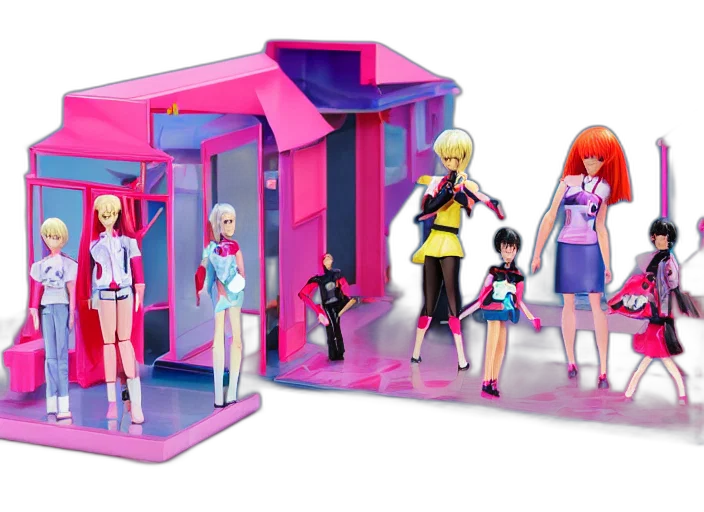 3d render, concept art, vaporwave, outer space transparent PNG cut-out