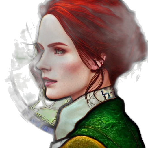 face, staff, dragon, jacket transparent PNG cut-out