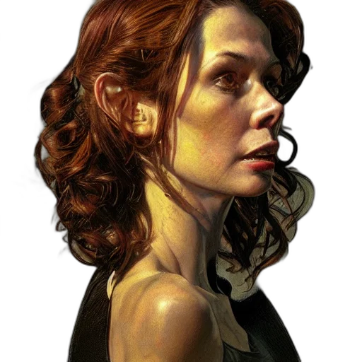face, staff, comic book art, photorealistic transparent PNG cut-out