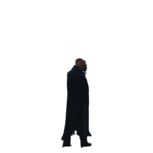 jacket, staff, umbrella, mask transparent PNG cut-out