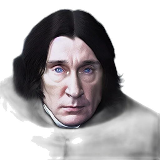 face, mask, jacket, hair transparent PNG cut-out