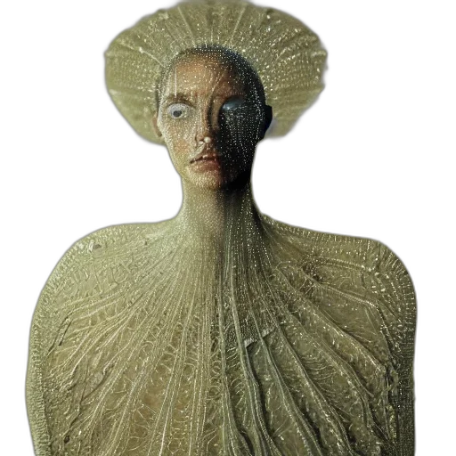 dress, mask, hair, face transparent PNG cut-out