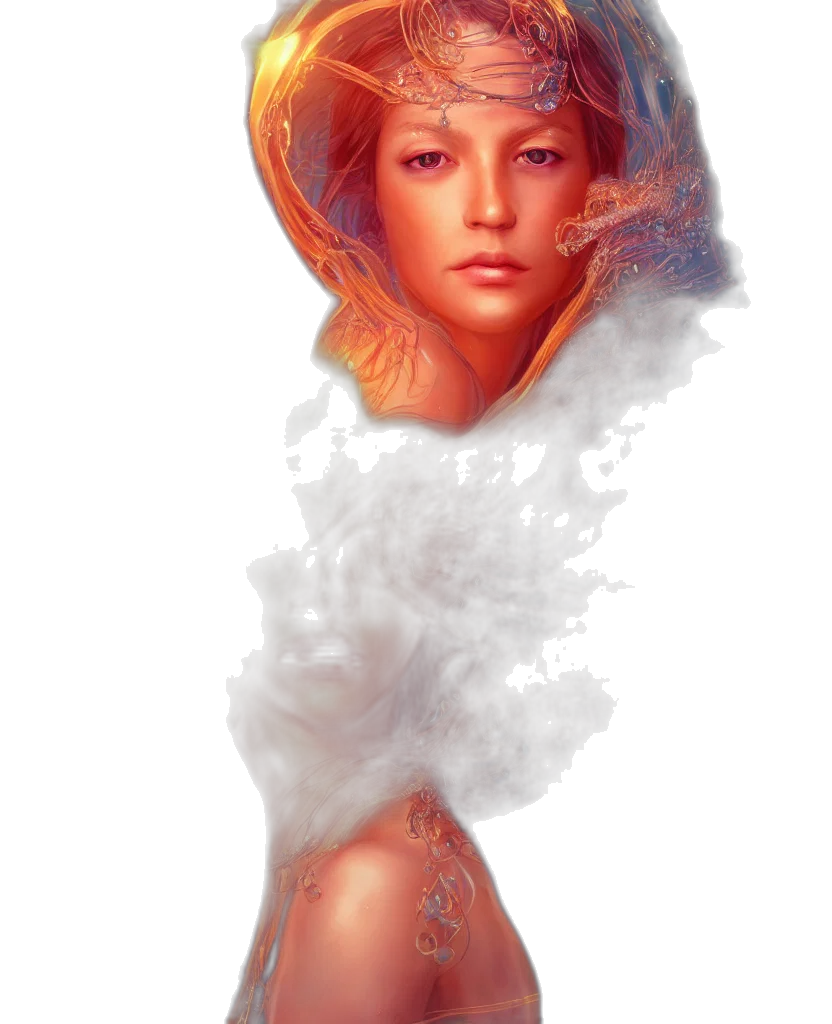 face, mask, crown, robot transparent PNG cut-out