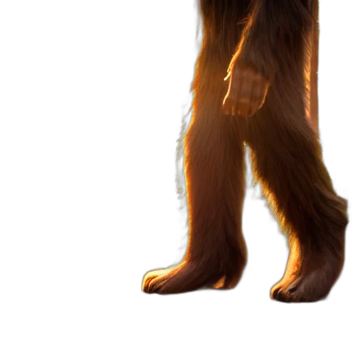 animal, creature, staff, hair transparent PNG cut-out