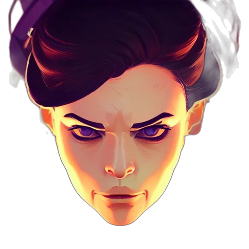 face, crown, mask, staff transparent PNG cut-out