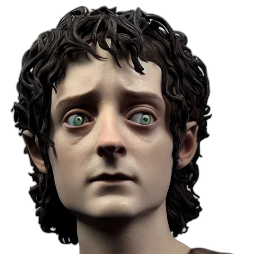 face, mask, robot, creature transparent PNG cut-out