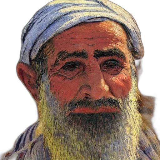 face, mask, hat, staff transparent PNG cut-out