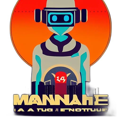 robot, pixel art, 3d render, cyberpunk transparent PNG cut-out
