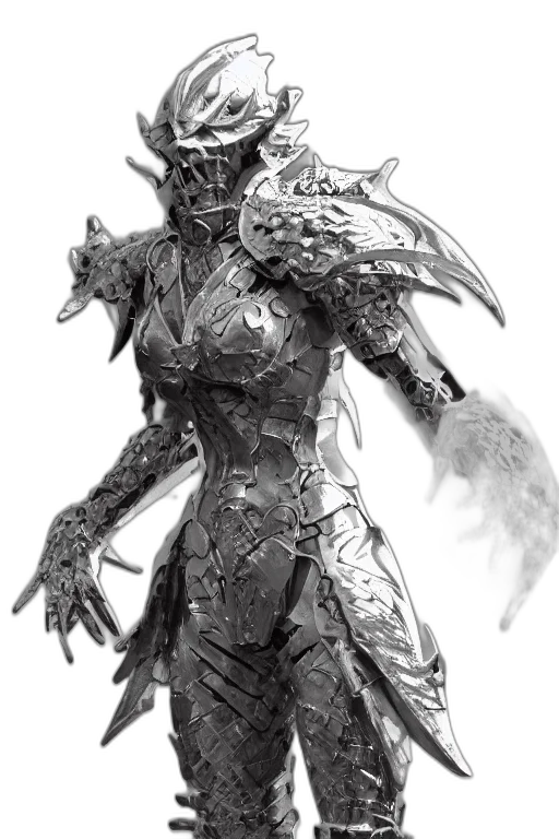 creature, dragon, robot, mask transparent PNG cut-out
