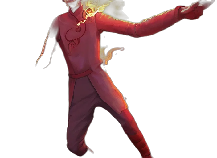 staff, dragon, jacket, mask transparent PNG cut-out