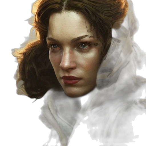 face, crown, photorealistic, fantasy art transparent PNG cut-out