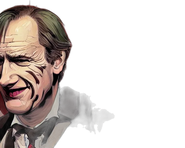 face, concept art, cartoon, photorealistic transparent PNG cut-out