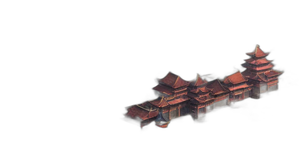 dragon, building, weapon, crown transparent PNG cut-out