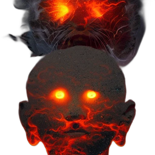 mask, face, creature, crown transparent PNG cut-out