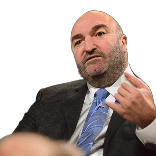 beard, kevin, leary, investing transparent PNG cut-out