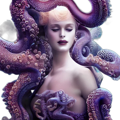 creature, hair, animal, fantasy art transparent PNG cut-out