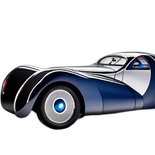 car, 3d render, concept art, photorealistic transparent PNG cut-out