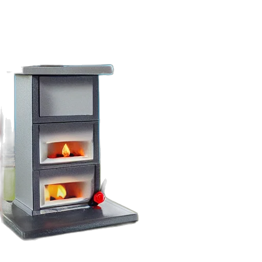furniture, 3d render, fire, epic transparent PNG cut-out