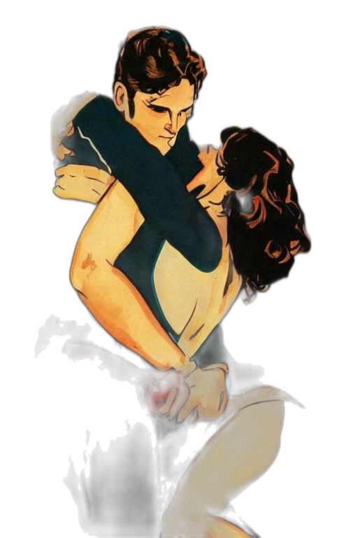 comic book art, concept art, watercolor, fantasy art transparent PNG cut-out