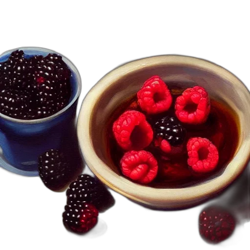 food, crown, photorealistic, 3d render transparent PNG cut-out