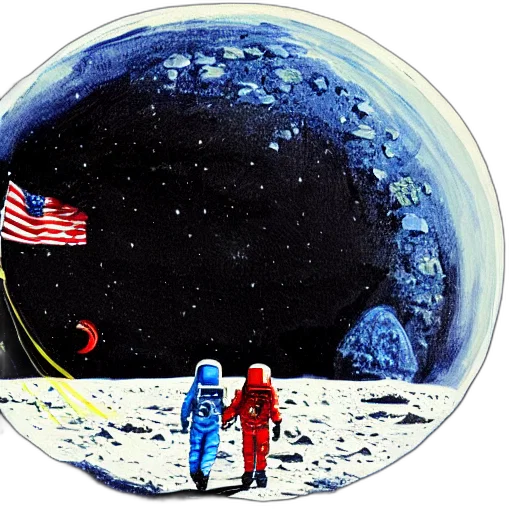 concept art, comic book art, outer space, night transparent PNG cut-out