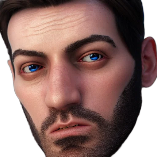 face, mask, staff, robot transparent PNG cut-out