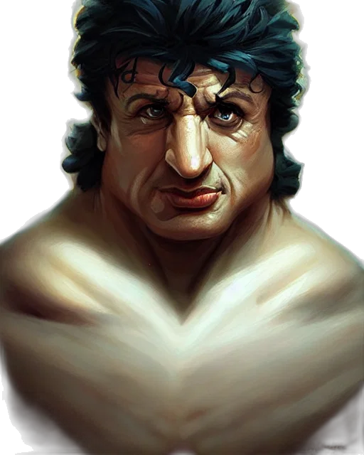 face, creature, mask, hair transparent PNG cut-out