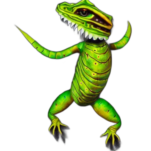 dragon, creature, animal, staff transparent PNG cut-out