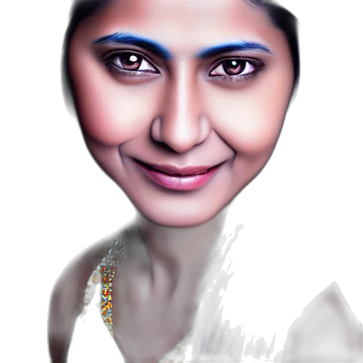 face, photorealistic, oil painting, cartoon transparent PNG cut-out