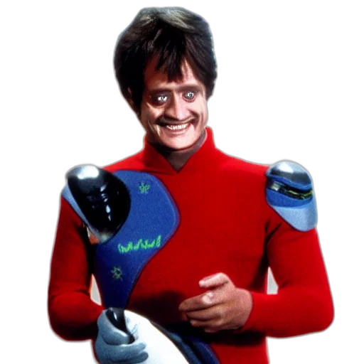robot, staff, jacket, mask transparent PNG cut-out