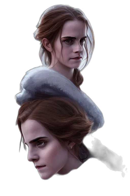 crown, face, concept art, fantasy art transparent PNG cut-out