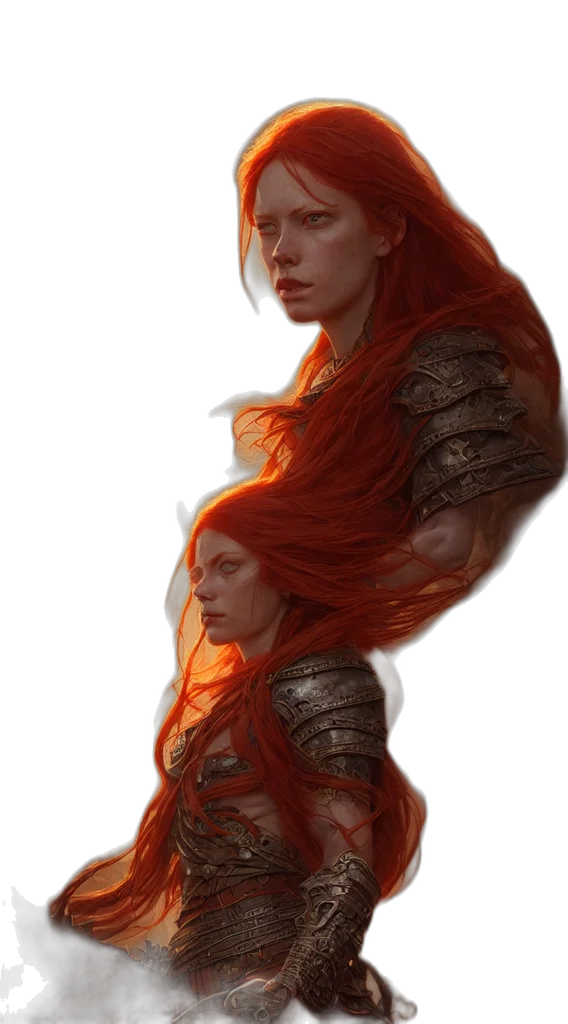 dragon, dress, face, fantasy art transparent PNG cut-out