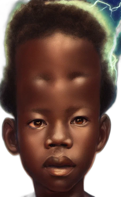 face, crown, hair, creature transparent PNG cut-out