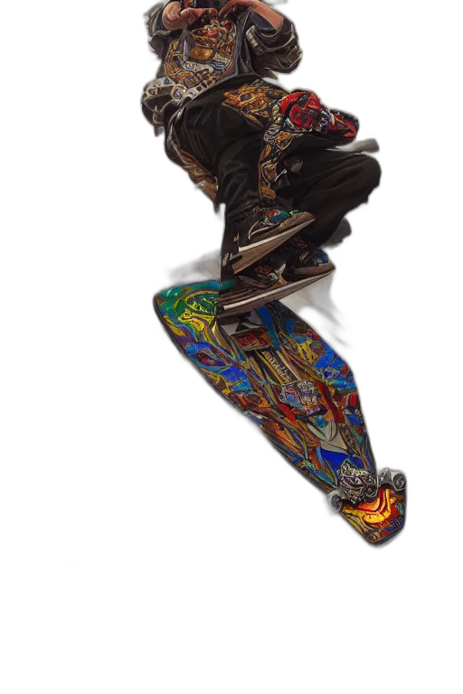 jacket, shoes, staff, tony transparent PNG cut-out