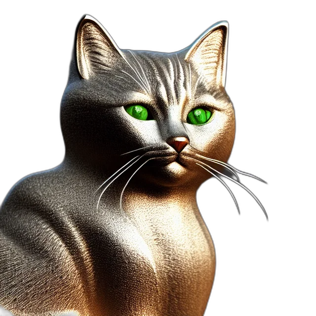animal, jewelry, staff, 3d render transparent PNG cut-out
