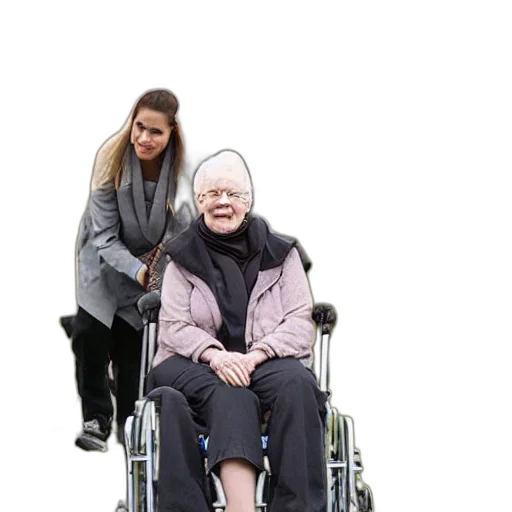 umbrella, staff, jacket, 3d render transparent PNG cut-out
