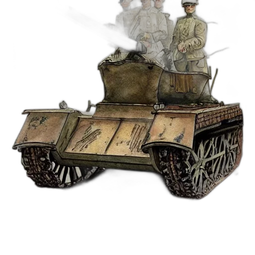 car, weapon, concept art, watercolor transparent PNG cut-out